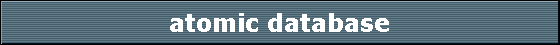 atomic database